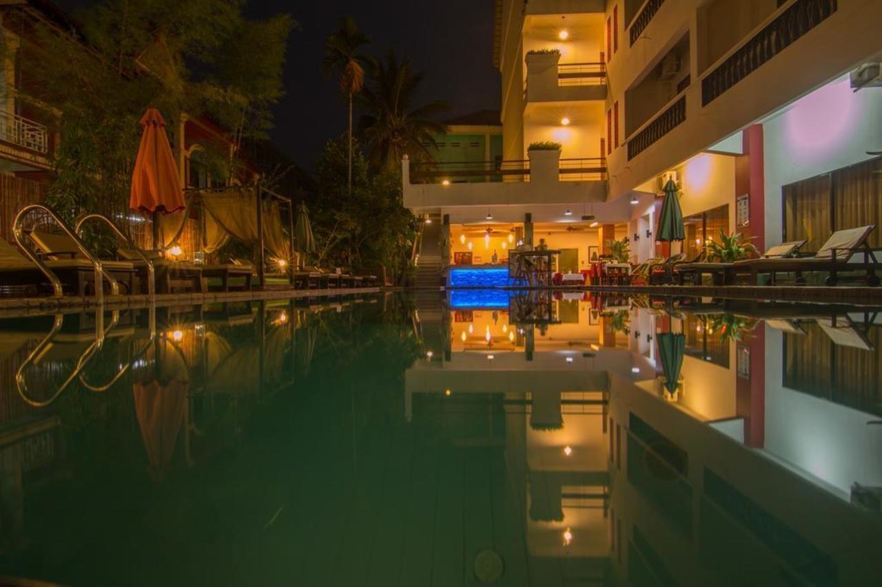 โรงแรมแม่โขง อังกอร์ พาเลซ เสียมราฐ ภายนอก รูปภาพ